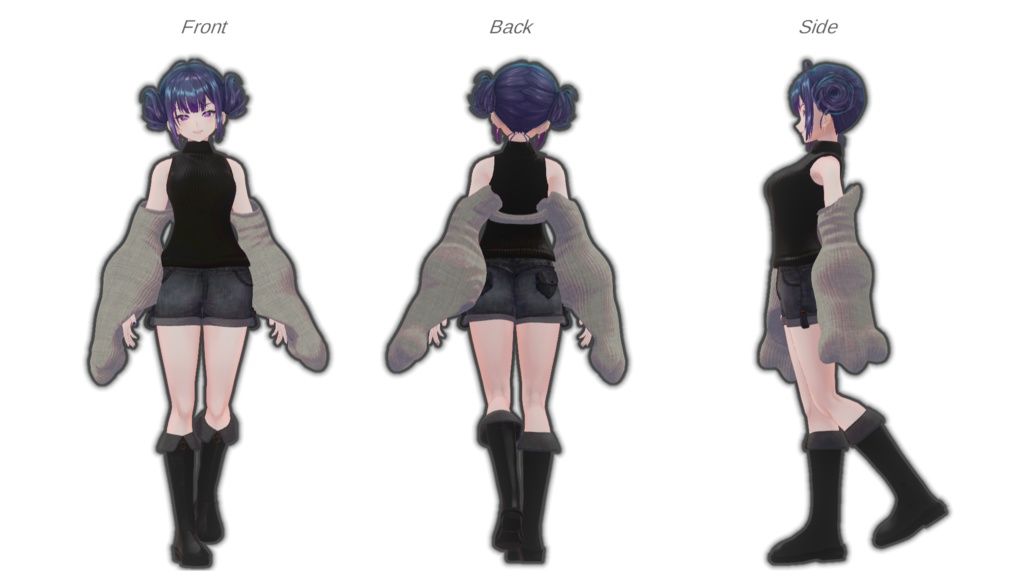 【VRChat 】たてせたミネット 【18アバター対応】