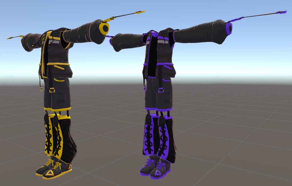 【対応追加】ゆらぎストラッパー【4アバター対応】