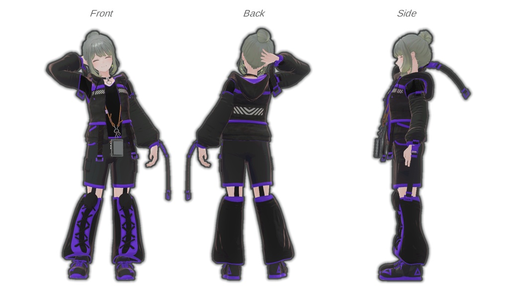 【対応追加】ゆらぎストラッパー【6アバター対応】