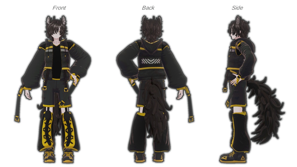 【対応追加】ゆらぎストラッパー【4アバター対応】