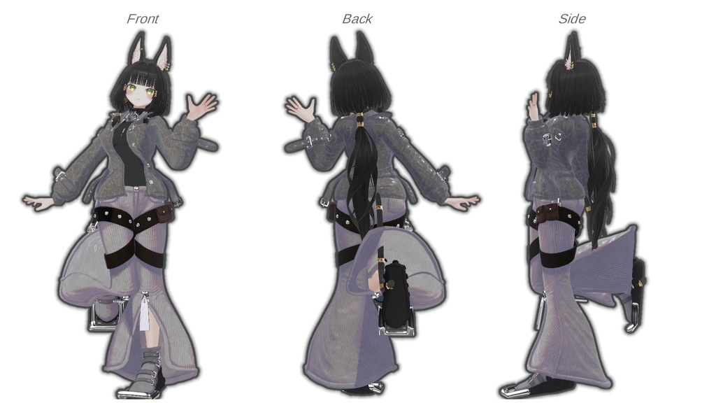 【対応追加】でかじっぷデモニオス【フルトラ推奨】【5アバター対応】