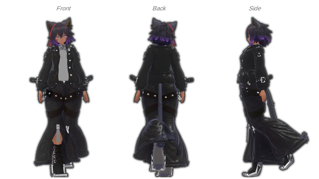 【対応追加】でかじっぷデモニオス【フルトラ推奨】【5アバター対応】