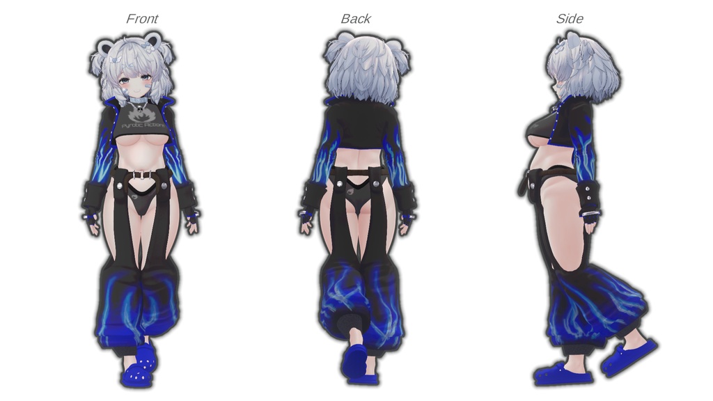 【VRChat 】がいかくファイアパターン【8アバター対応】