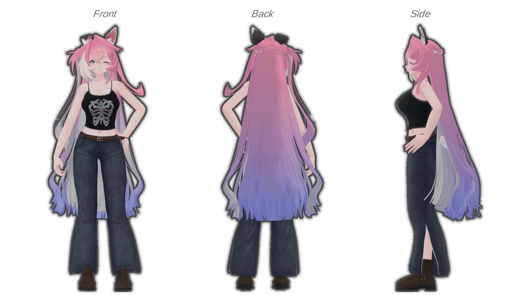 【19アバター対応】はぐれキャミベイス【VRChat 向け】 缩略图 38