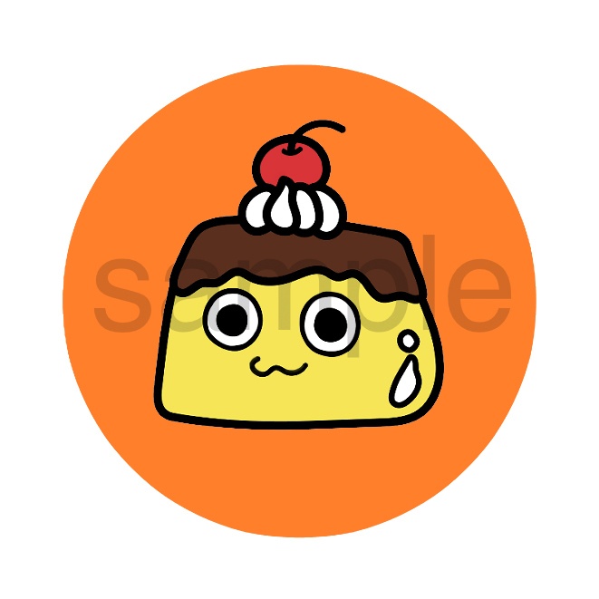 キラキラ缶バッジ