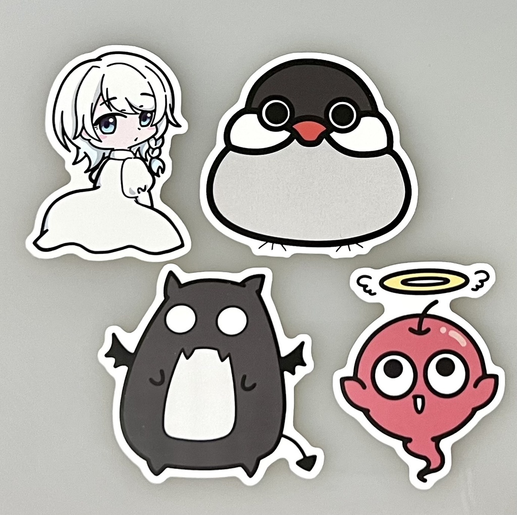 ダイカットステッカー(全4種)