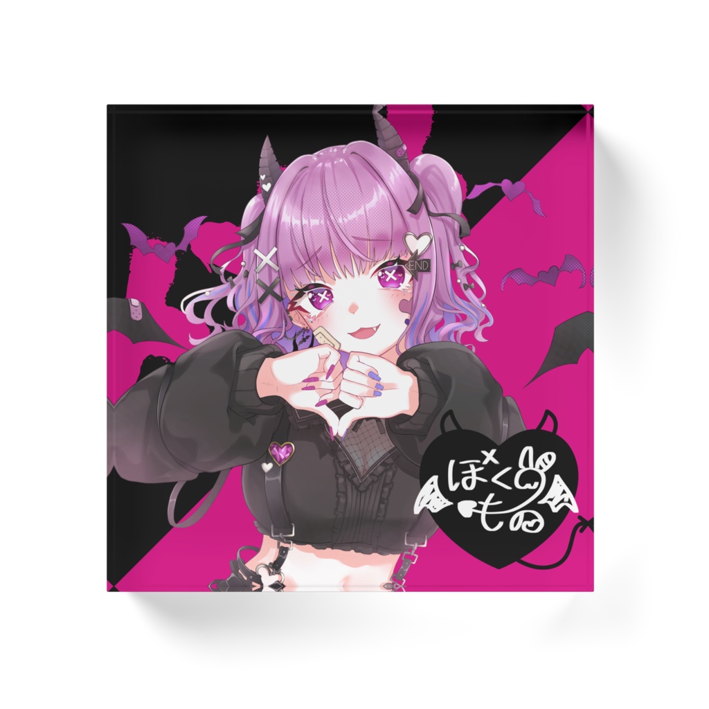 ぼくの決め顔アクリルブロック