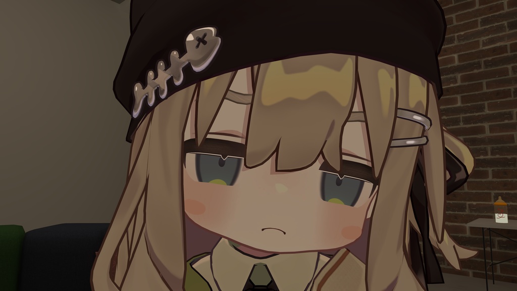 【MA対応表情ギミック】ねむなで表情アニメーション