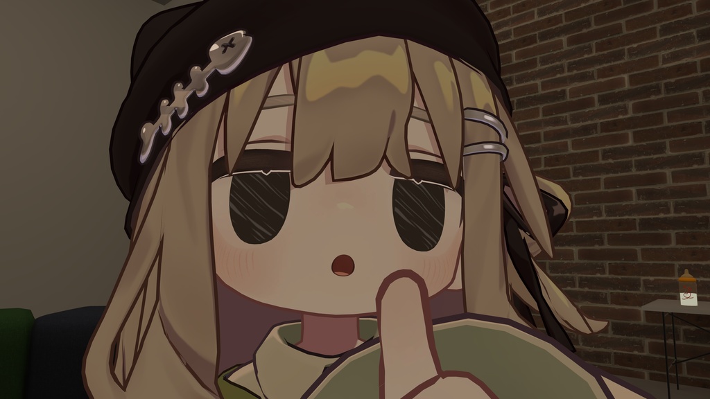 【MA対応表情ギミック】ねむなで表情アニメーション