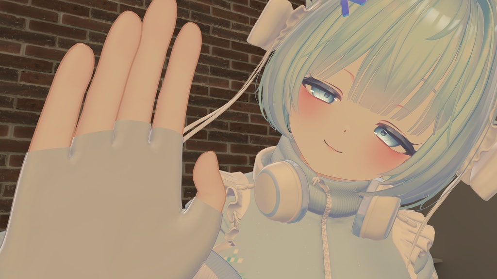 【MA対応表情ギミック】ねむなで表情アニメーション