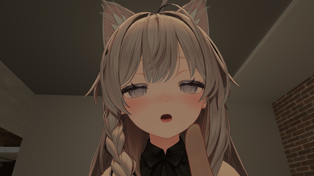 【MA対応表情ギミック】ねむなで表情アニメーション