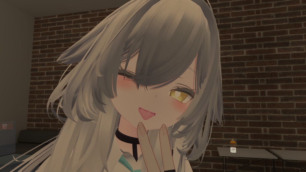 【MA対応表情ギミック】ねむなで表情アニメーション