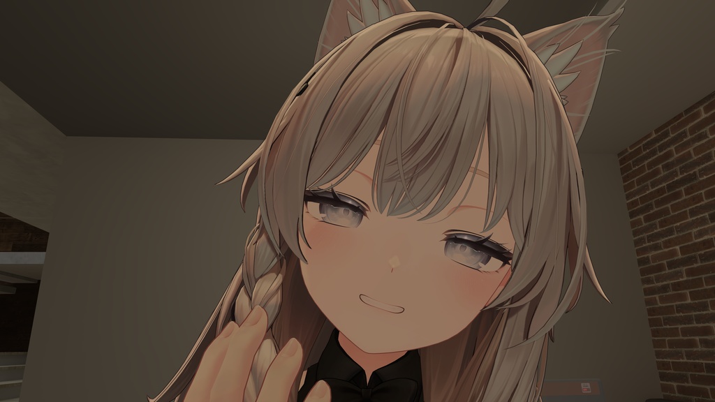 【MA対応表情ギミック】ねむなで表情アニメーション