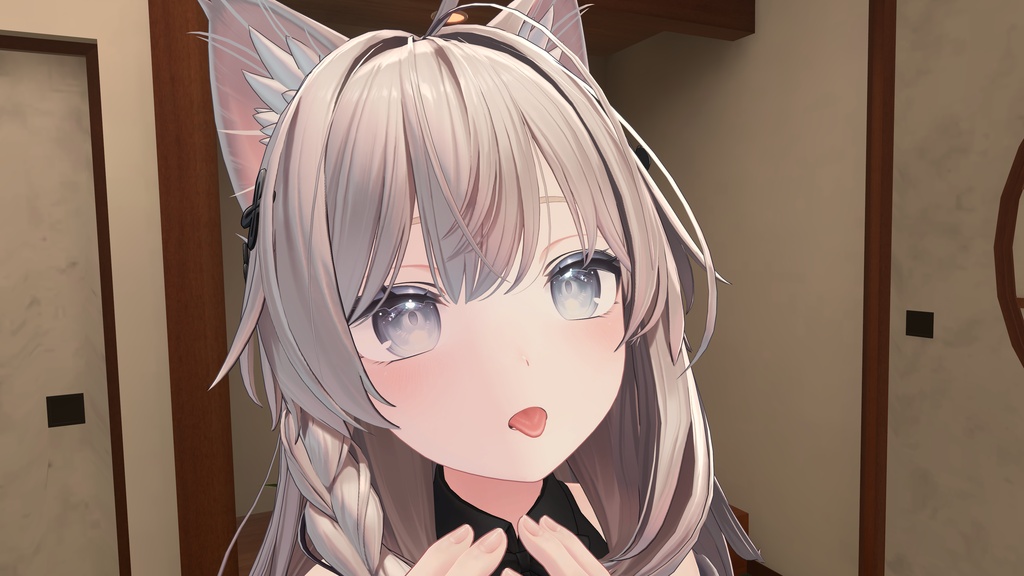 【表情ギミック】ぺろたんシンプル