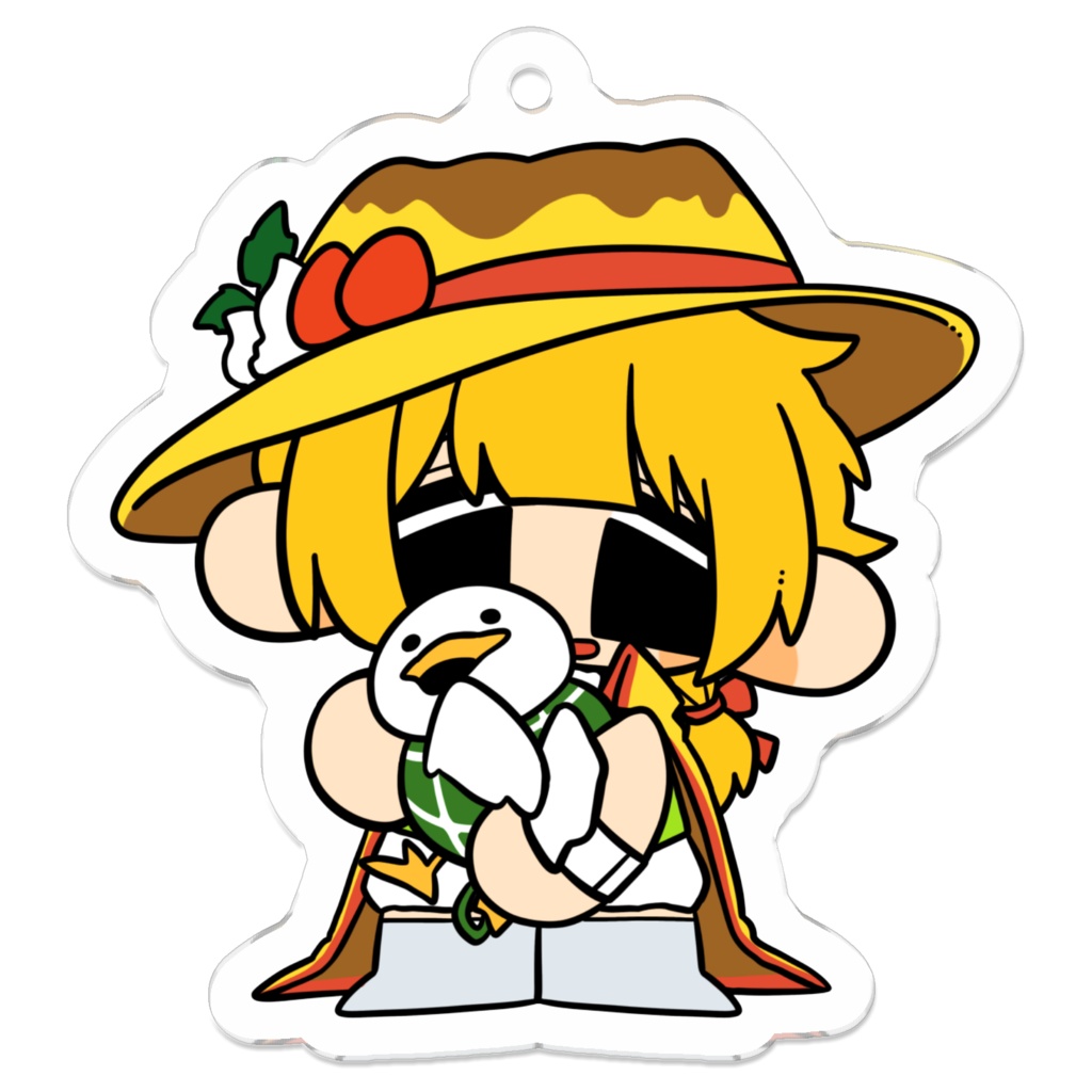 ぽけ ＆ ぶっとちゃん アクキー　ブビトラ1周年グッズ