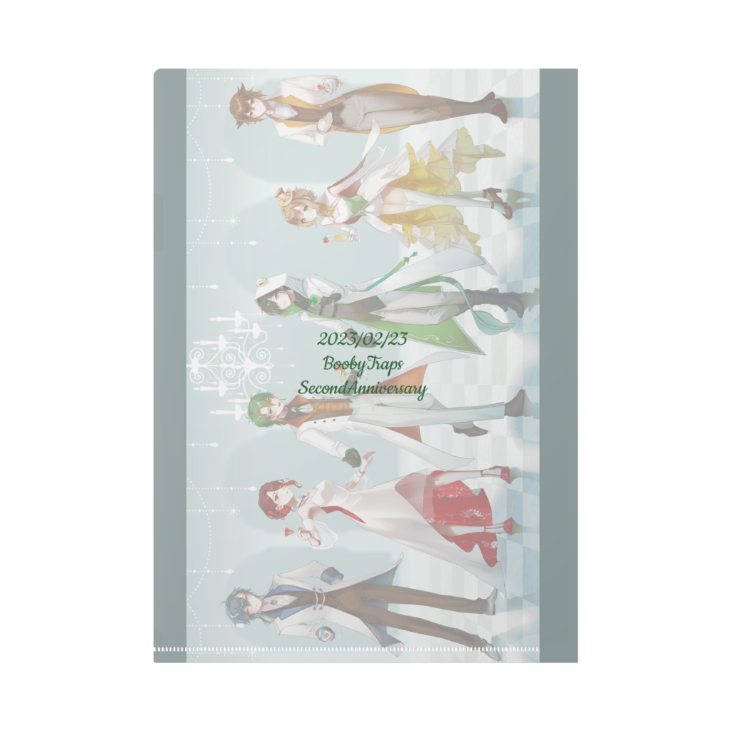 2周年クリアファイル