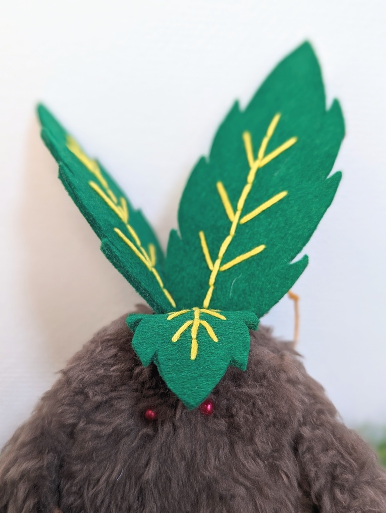 〜ひっつきマンドラゴラ〜 あんころもち / ぬいぐるみ(小)【受注制作】