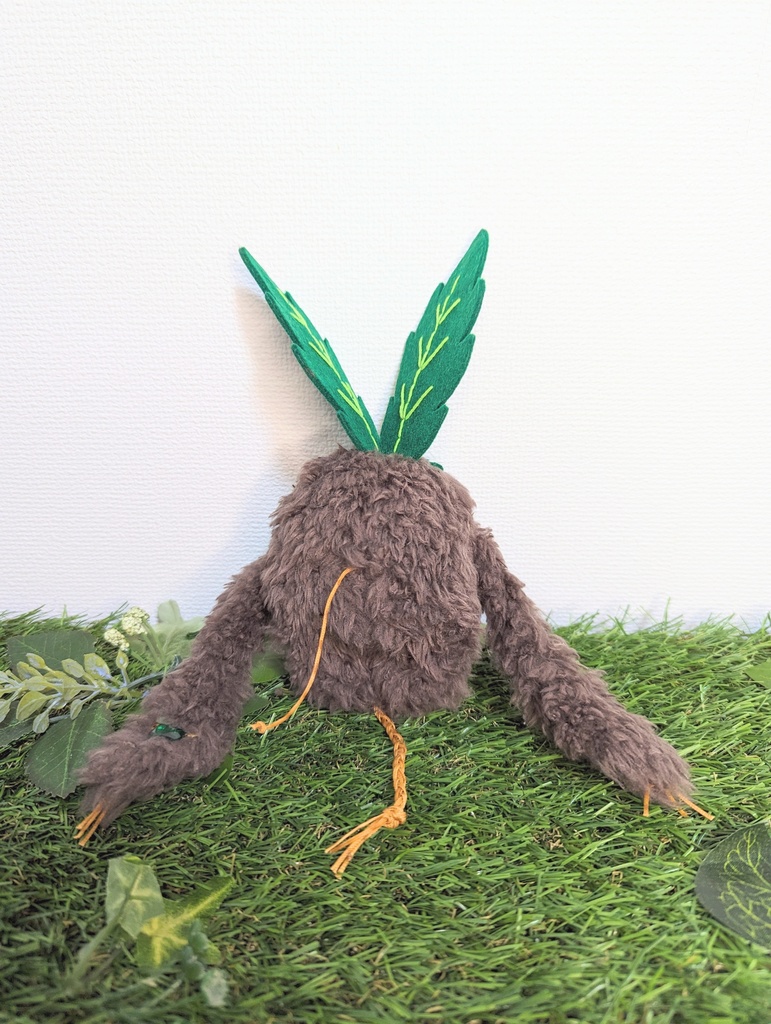 〜ひっつきマンドラゴラ〜 あんころもち / ぬいぐるみ(小)【受注制作】