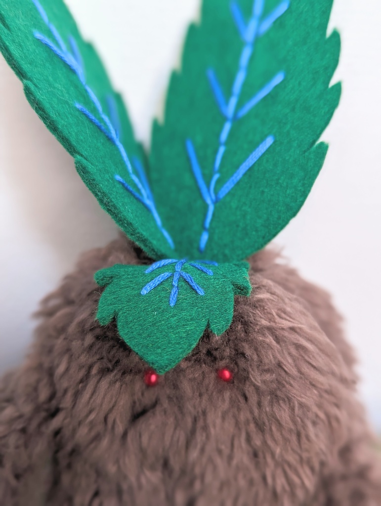 〜ひっつきマンドラゴラ〜 あんころもち / ぬいぐるみ(小)【受注制作】