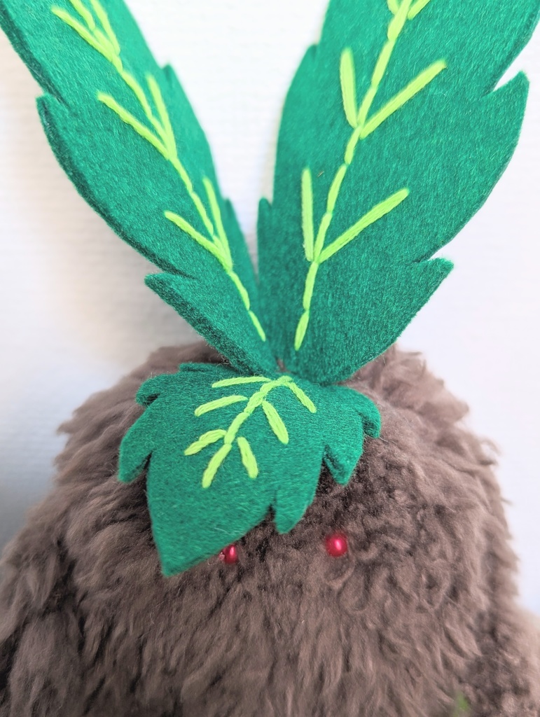 〜ひっつきマンドラゴラ〜 あんころもち / ぬいぐるみ(小)【受注制作】