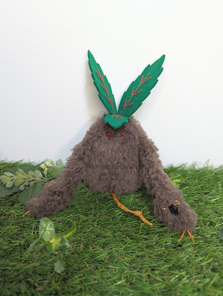 〜ひっつきマンドラゴラ〜 あんころもち / ぬいぐるみ(小)【受注制作】