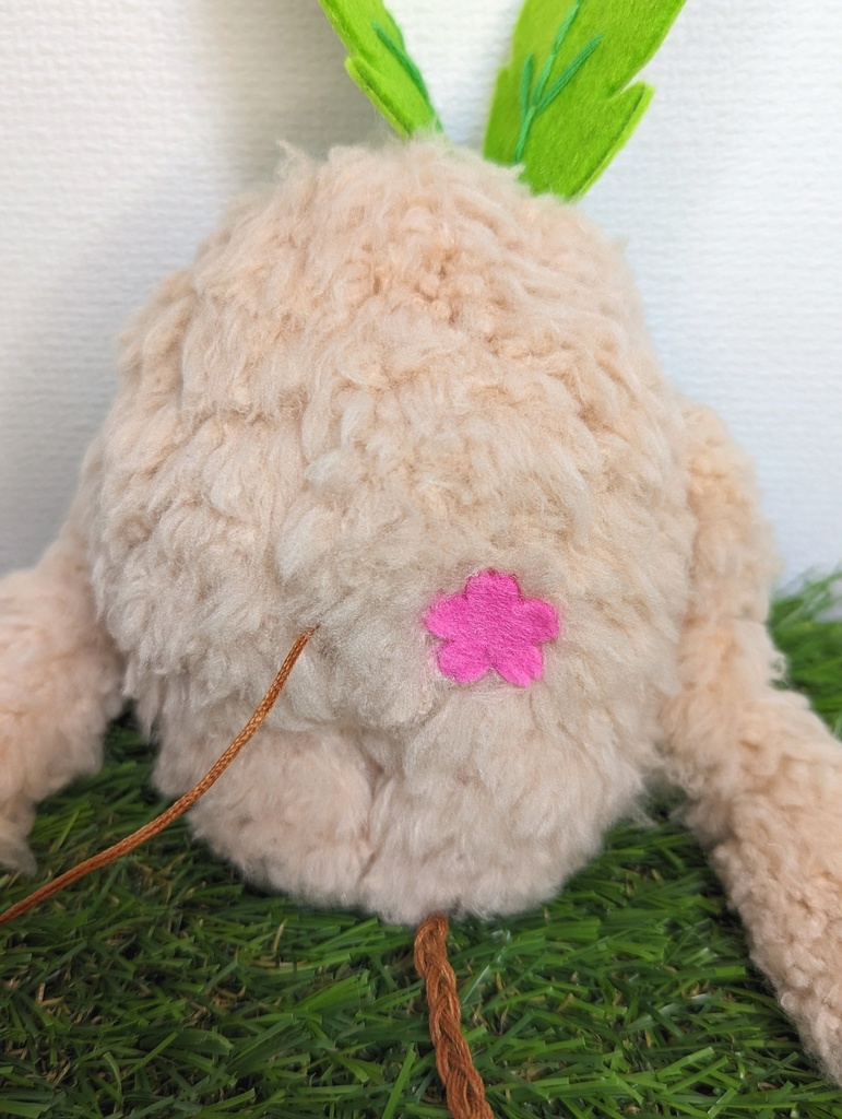 〜ひっつきマンドラゴラ〜 さくらもち / ぬいぐるみ(小)【受注制作】