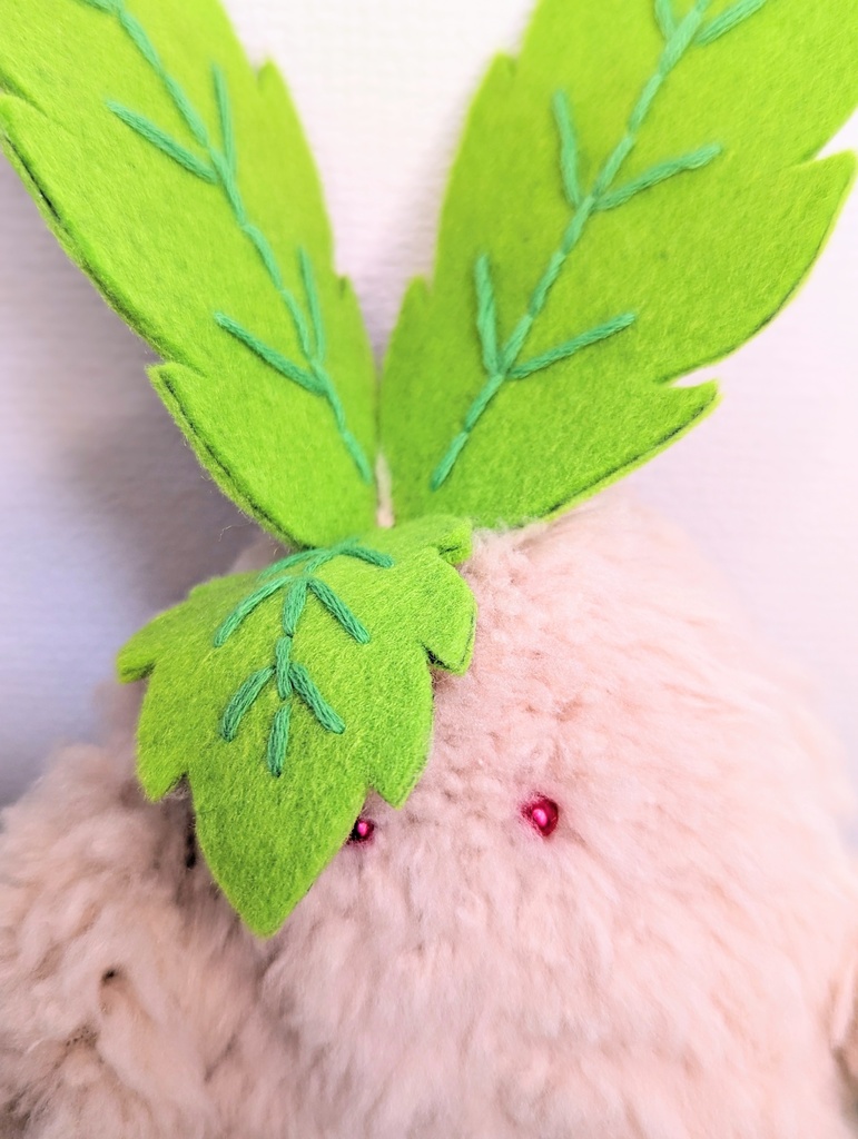 〜ひっつきマンドラゴラ〜 さくらもち / ぬいぐるみ(小)【受注制作】