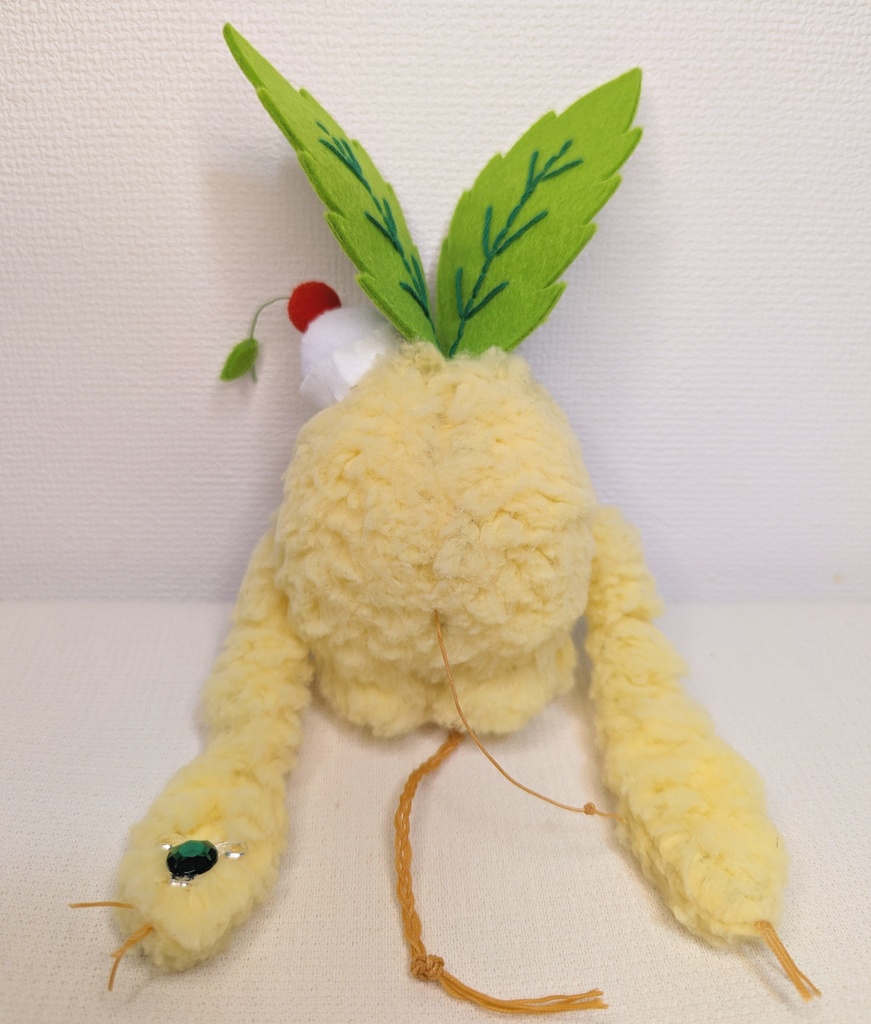 〜ひっつきマンドラゴラ〜 レモンクリームソーダ / ぬいぐるみ(小)【受注制作】