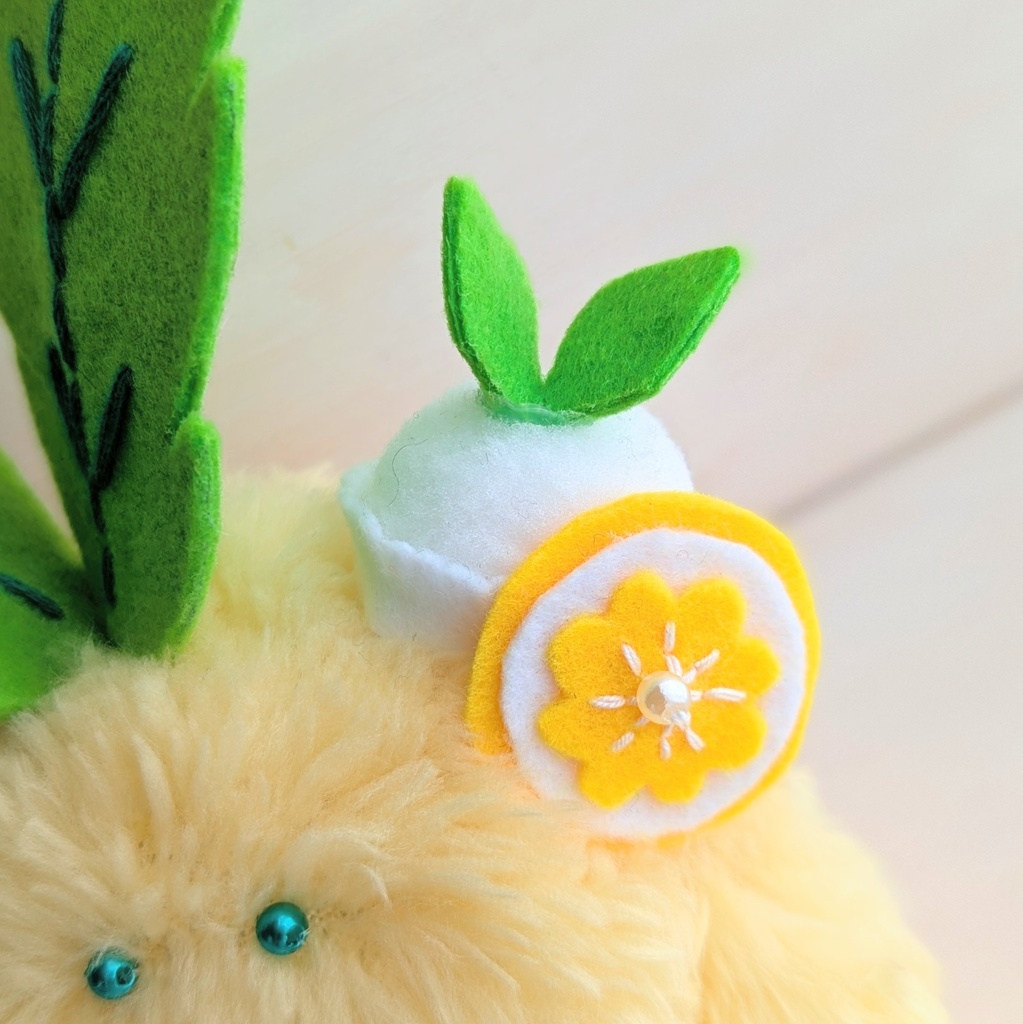 〜ひっつきマンドラゴラ〜レモンクリームソーダ【受注制作】