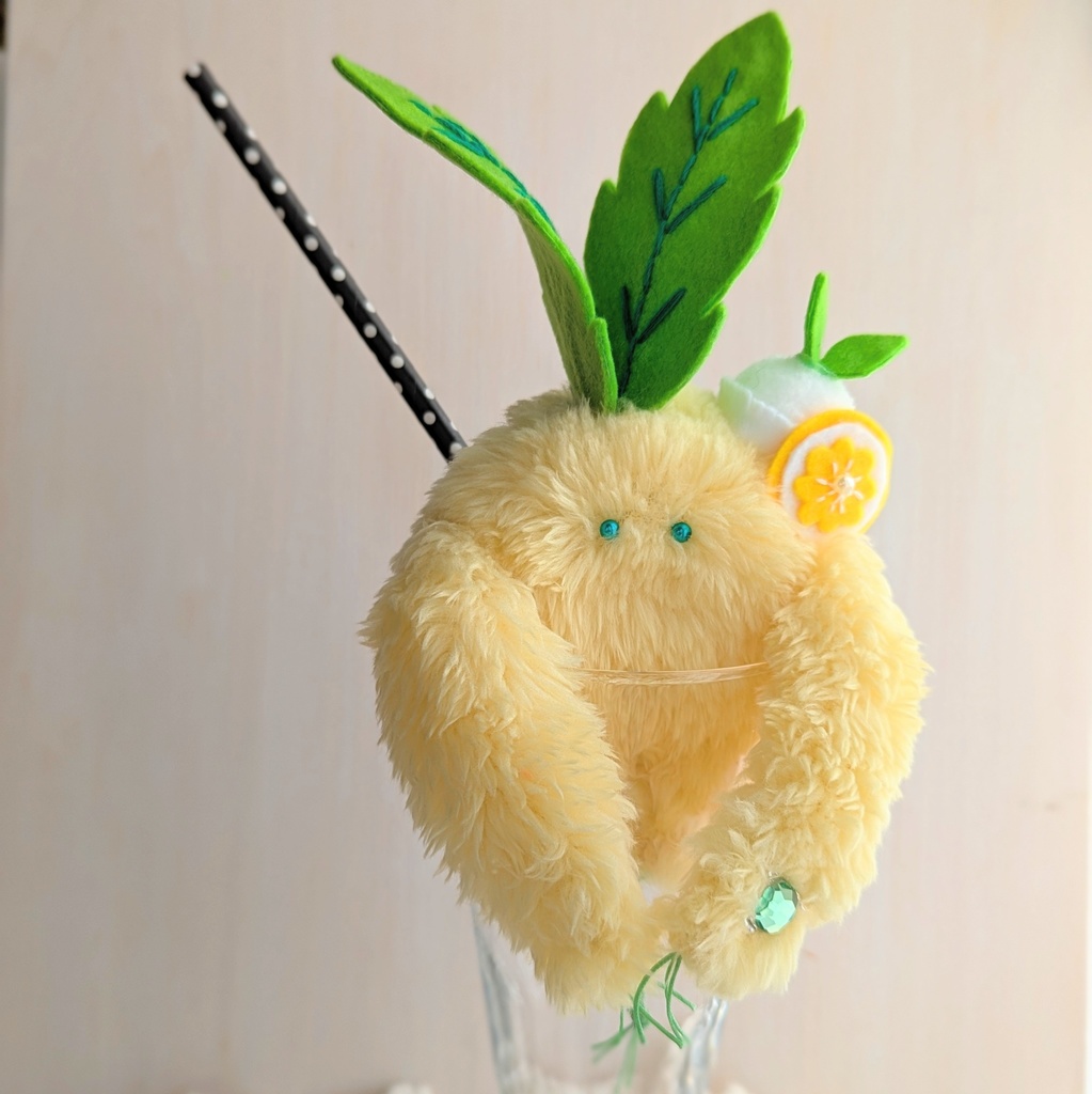 〜ひっつきマンドラゴラ〜レモンクリームソーダ【受注制作】