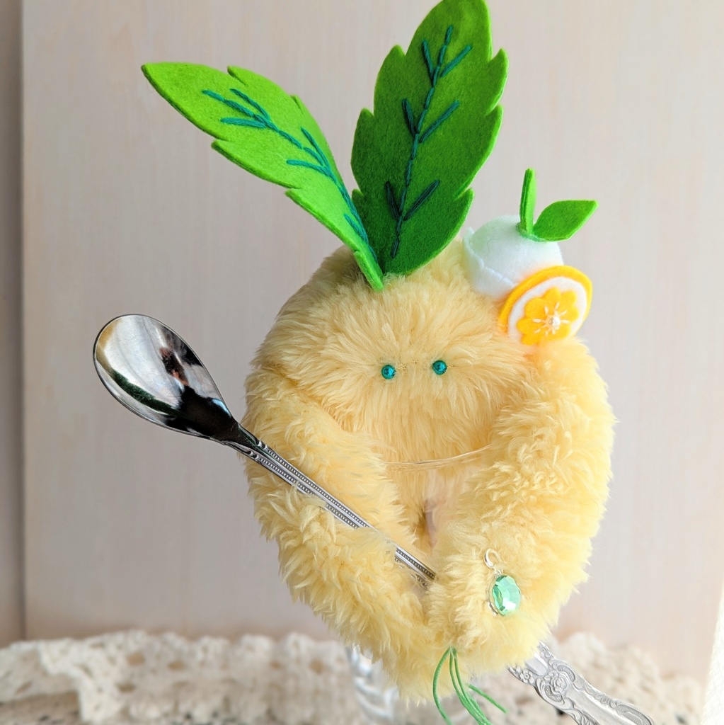 〜ひっつきマンドラゴラ〜レモンクリームソーダ【受注制作】