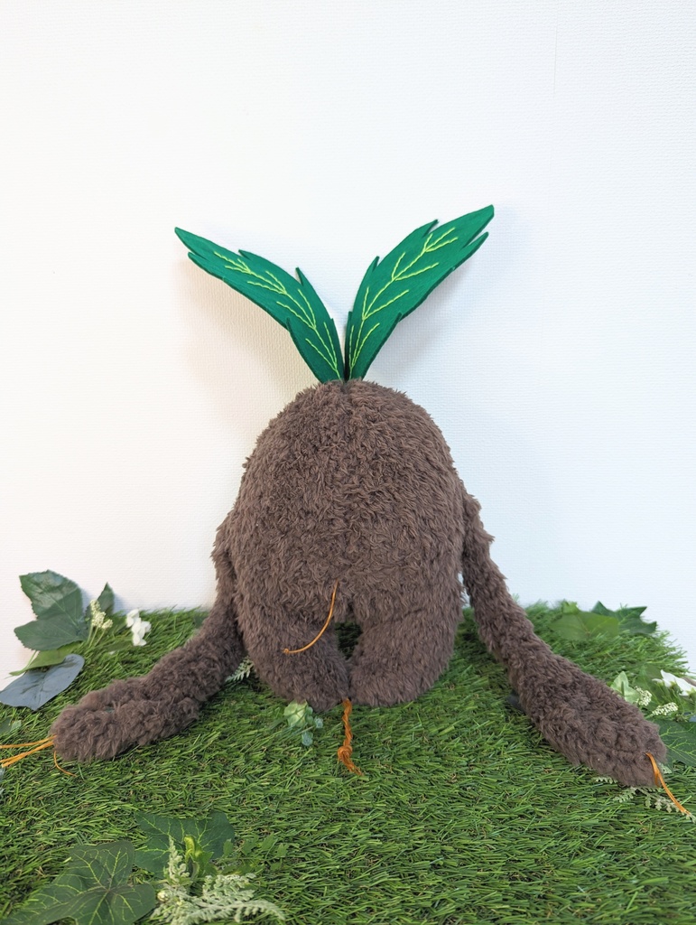 〜ひっつきマンドラゴラジャイアント〜 あんころもち / ぬいぐるみ(大)【受注制作】