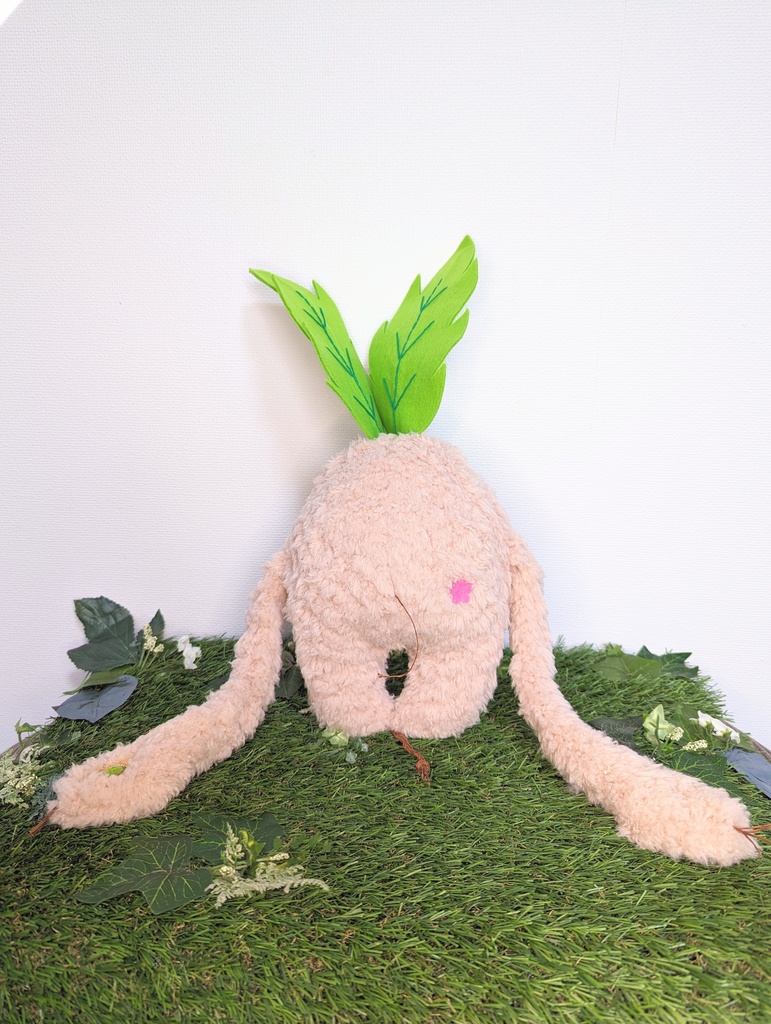 〜ひっつきマンドラゴラジャイアント〜 さくらもち / ぬいぐるみ(大)【受注制作】