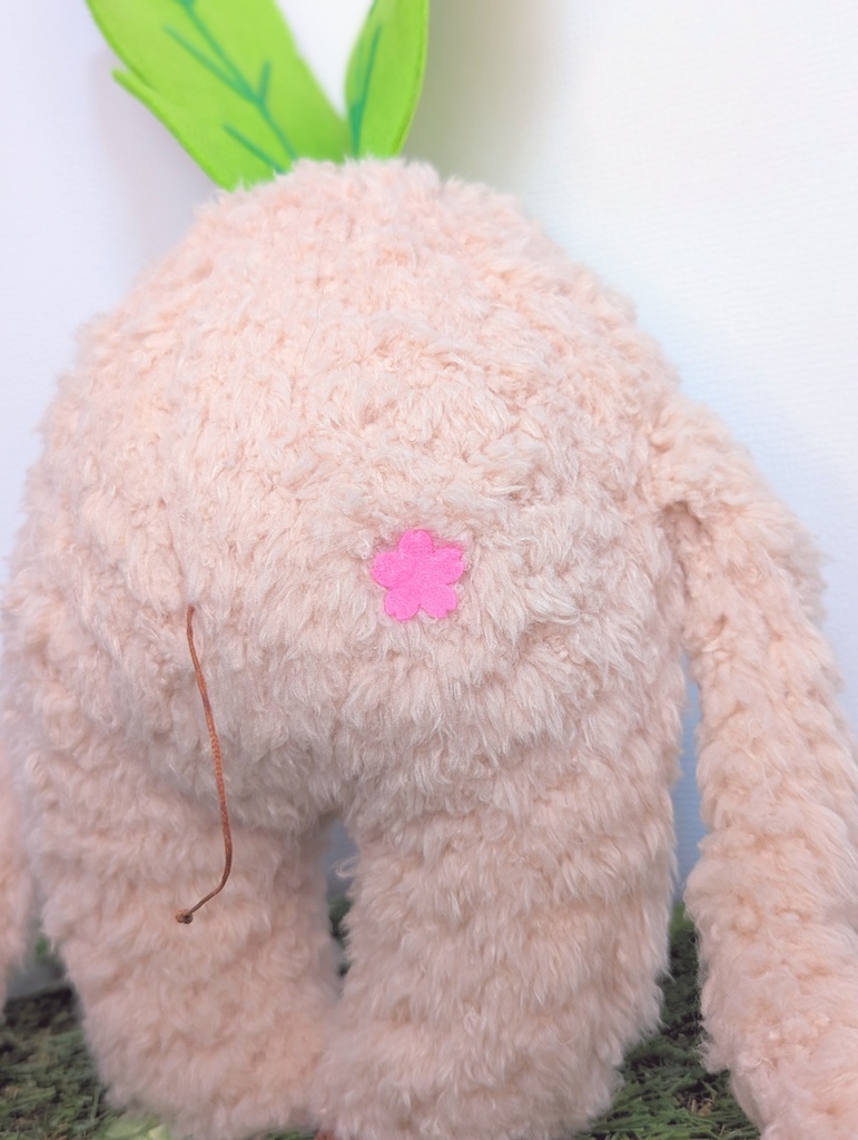 〜ひっつきマンドラゴラジャイアント〜 さくらもち / ぬいぐるみ(大)【受注制作】