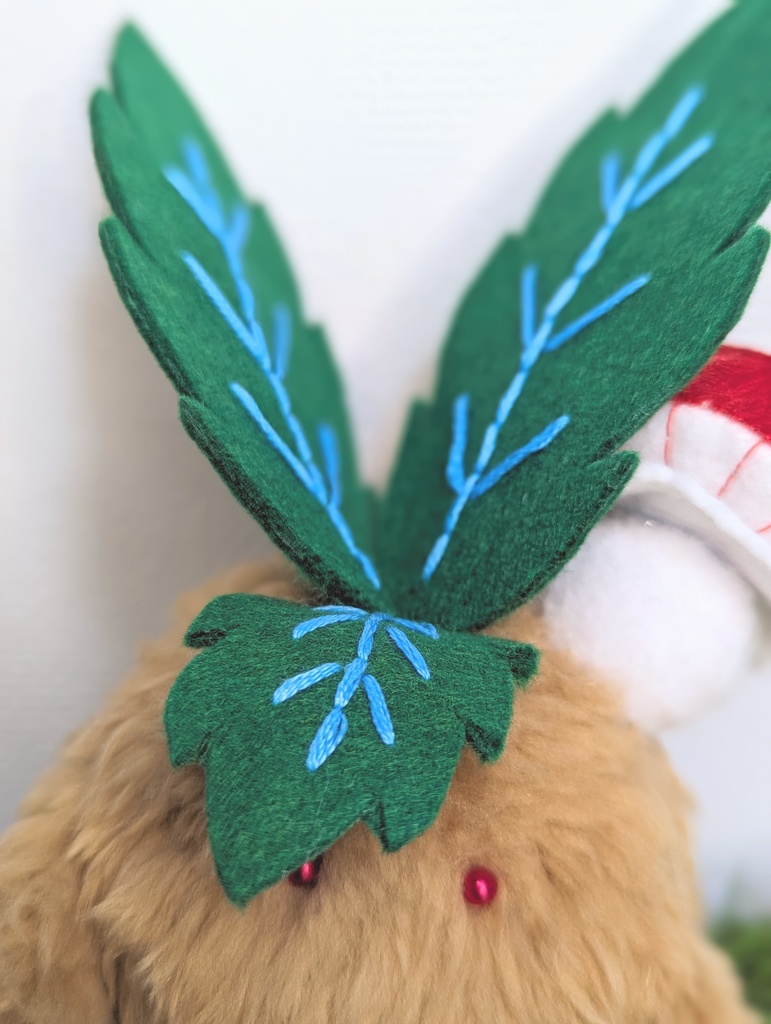 〜ひっつきマンドラゴラ〜 きなこもち / ぬいぐるみ(小)【受注制作】