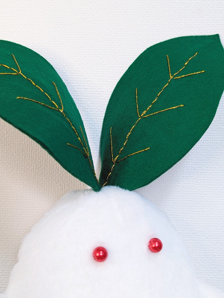 〜ひっつきマンドラゴラジャイアント〜 ゆきもち / ぬいぐるみ(大)【受注制作】