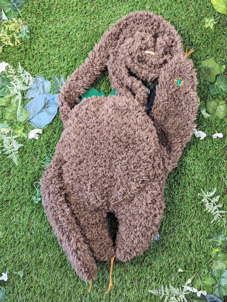 ひっつきマンドラゴラポシェット/あんころもち【受注制作】