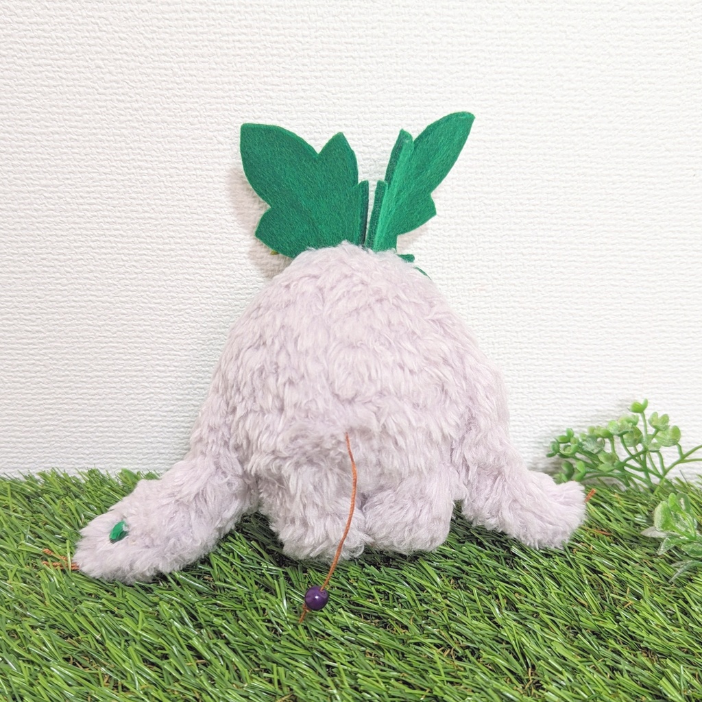 〜ひっつきマンドラゴラ〜 ぶどうもち / ぬいぐるみ(小)【受注制作】