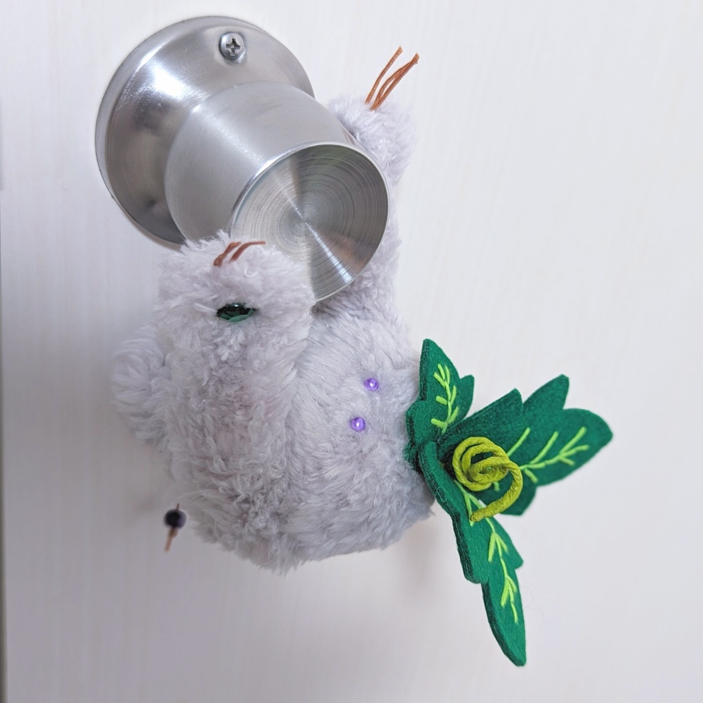 〜ひっつきマンドラゴラ〜 ぶどうもち / ぬいぐるみ(小)【受注制作】