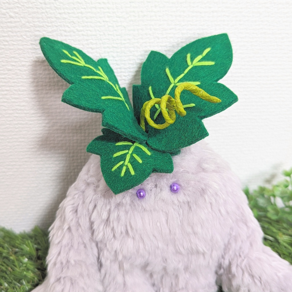 〜ひっつきマンドラゴラ〜 ぶどうもち / ぬいぐるみ(小)【受注制作】