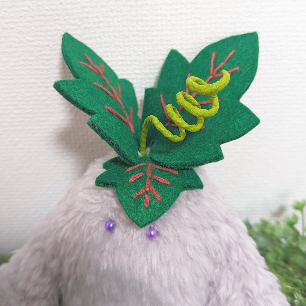 〜ひっつきマンドラゴラ〜 ぶどうもち / ぬいぐるみ(小)【受注制作】