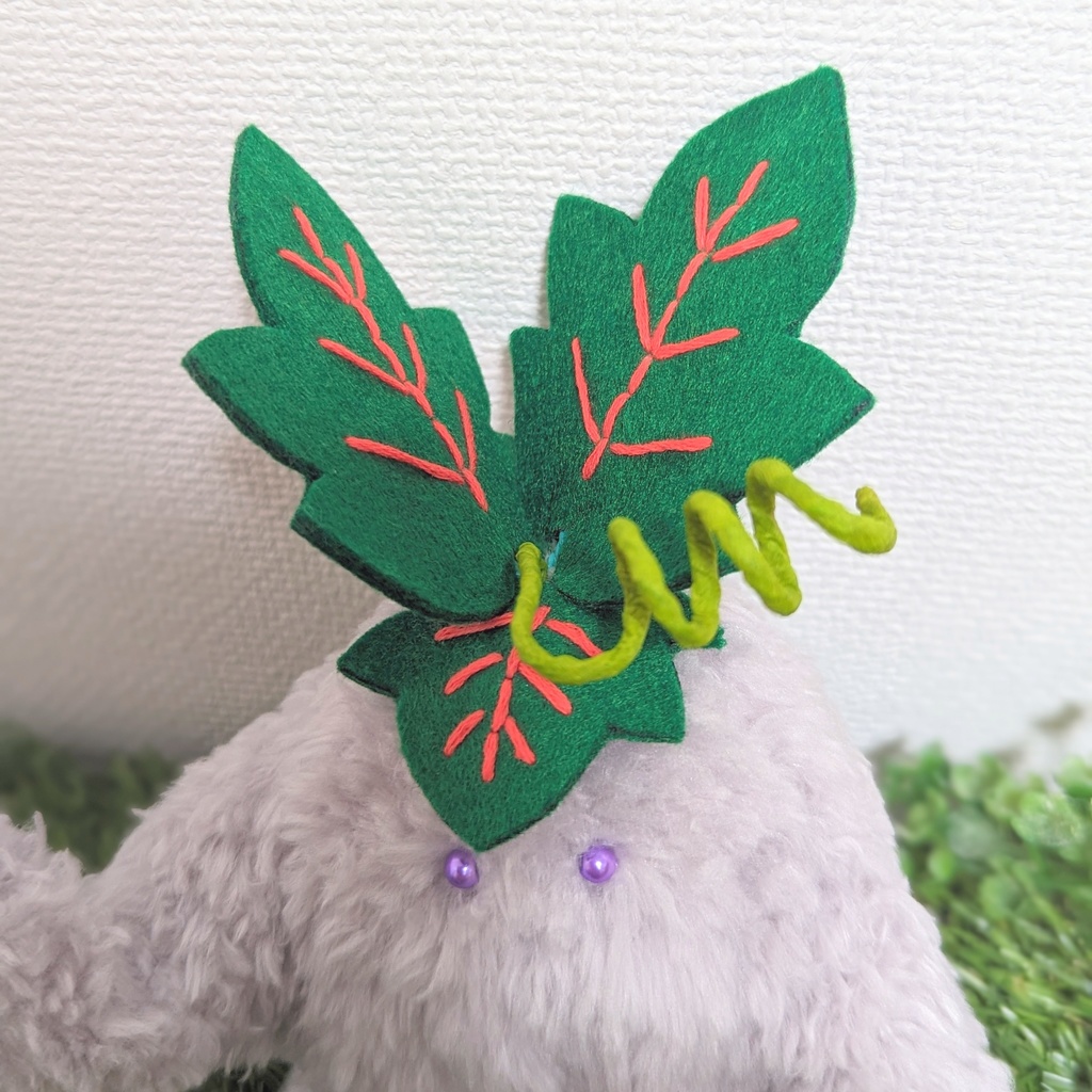 〜ひっつきマンドラゴラ〜 ぶどうもち / ぬいぐるみ(小)【受注制作】