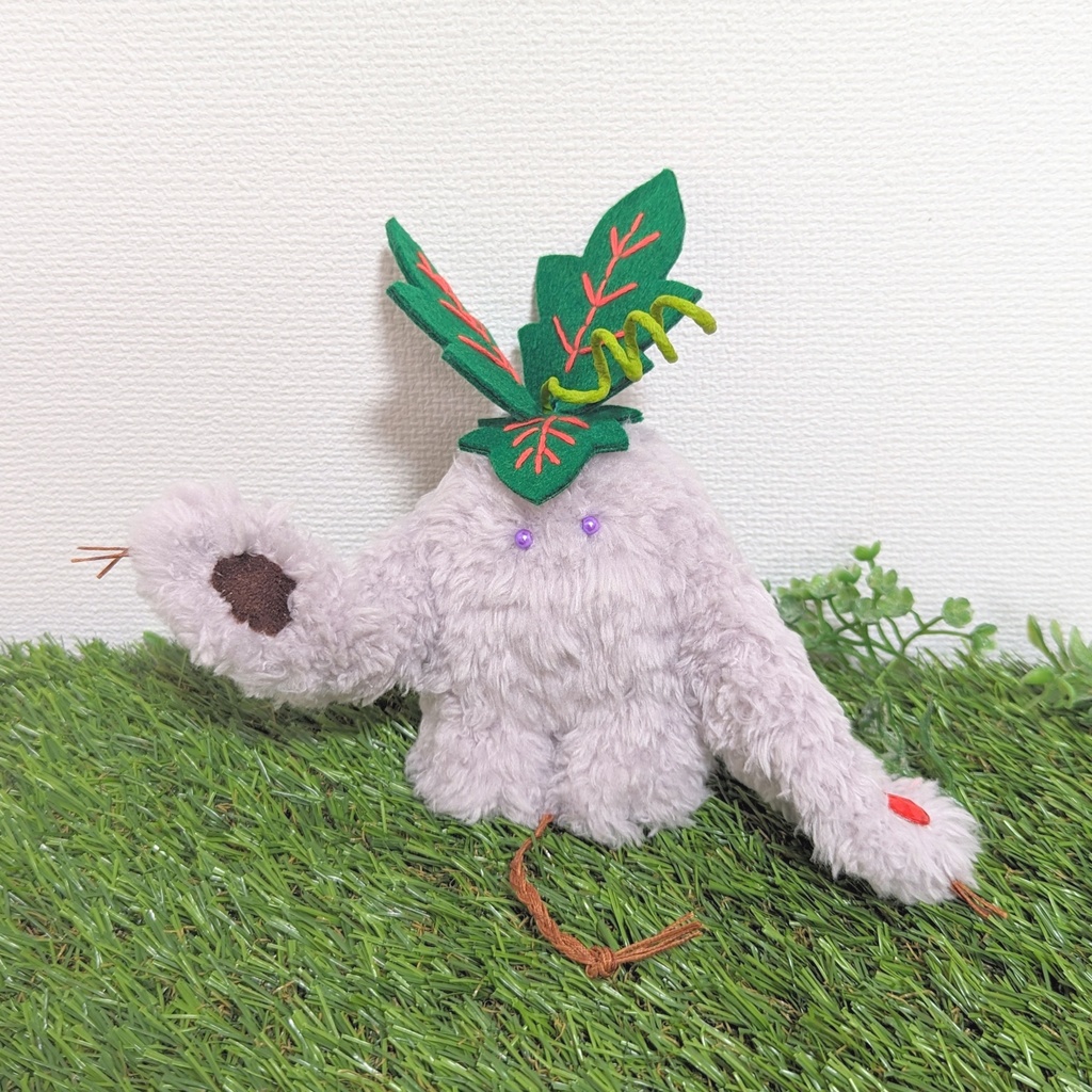 〜ひっつきマンドラゴラ〜 ぶどうもち / ぬいぐるみ(小)【受注制作】