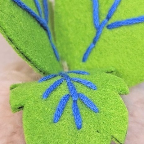 ~ひっつきマンドラゴラ〜 プリンアラモード / ぬいぐるみ(小)【受注制作】