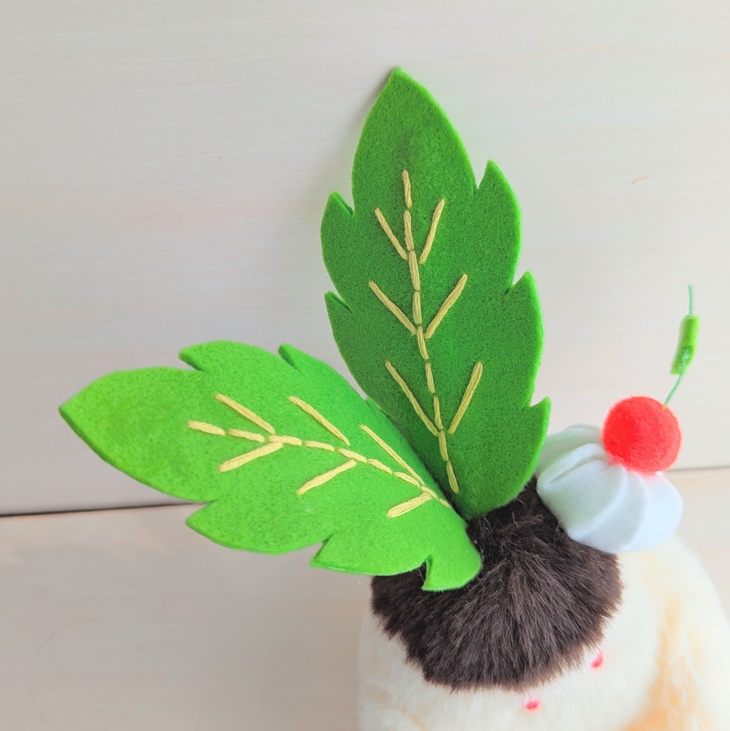 〜ひっつきマンドラゴラ〜プリンアラモード【受注制作】