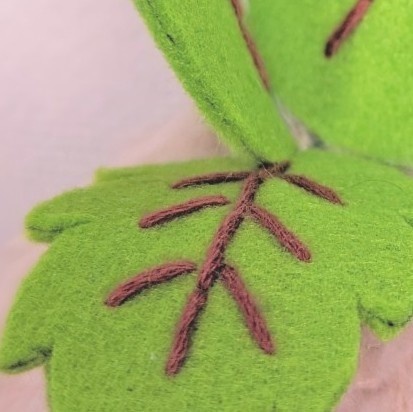 ~ひっつきマンドラゴラ〜 プリンアラモード / ぬいぐるみ(小)【受注制作】