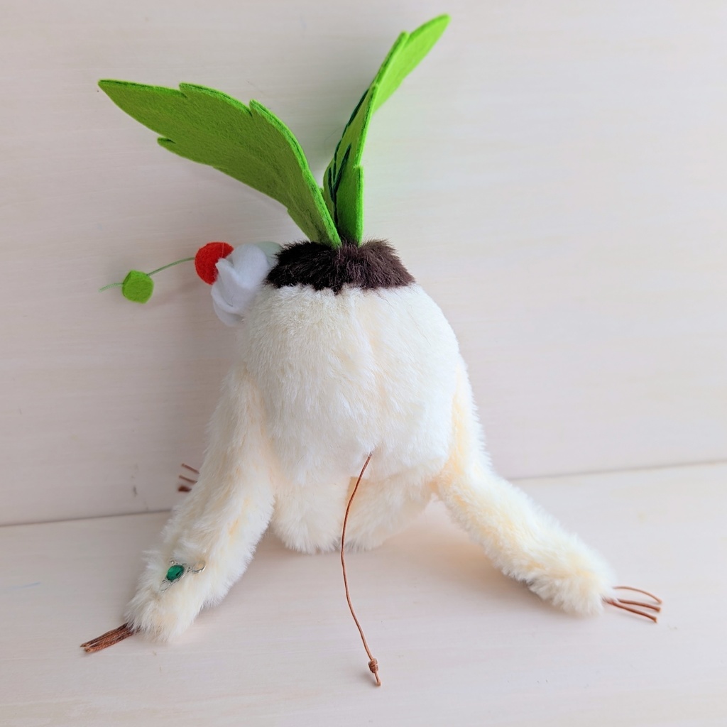 ~ひっつきマンドラゴラ〜 プリンアラモード / ぬいぐるみ(小)【受注制作】