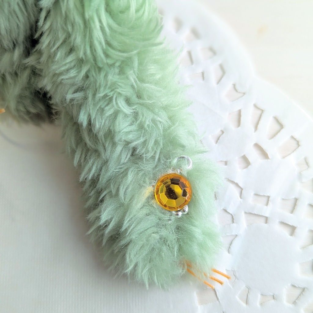 ~ひっつきマンドラゴラ〜 メロンクリームソーダ / ぬいぐるみ(小)【受注制作】