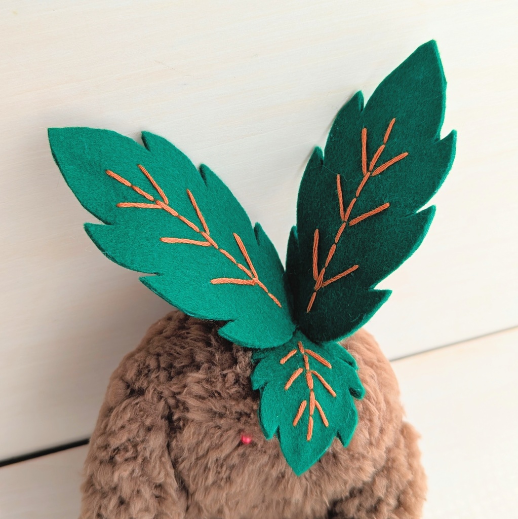 〜ひっつきマンドラゴラ〜あんころもち【受注制作】