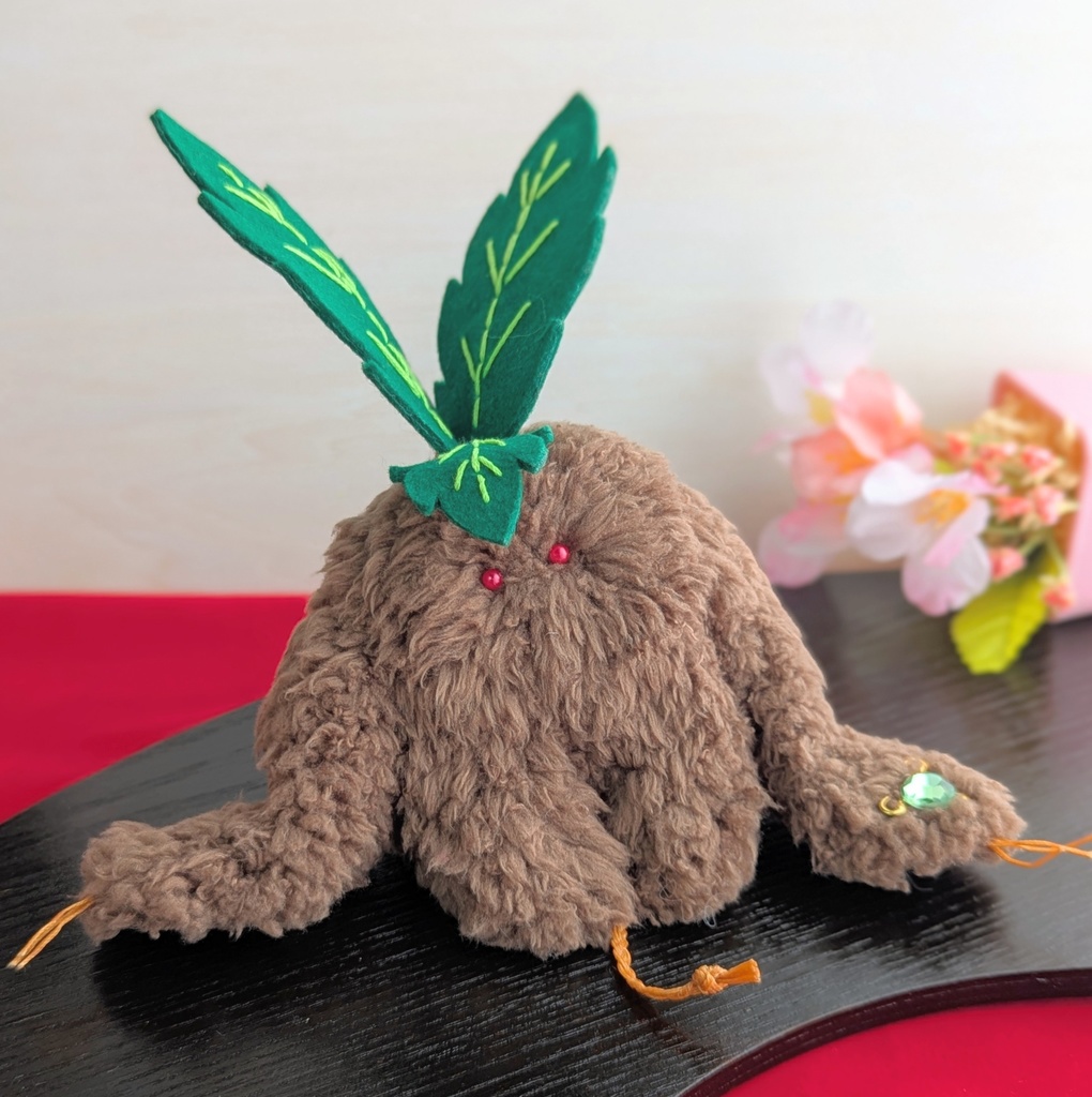 〜ひっつきマンドラゴラ〜あんころもち【受注制作】